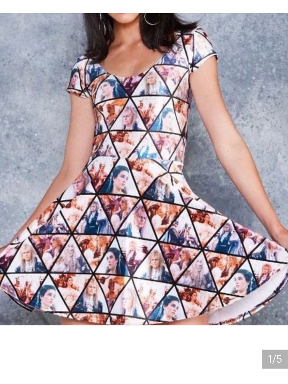 Blackmilk Labyrinth Jim Henson Dress
